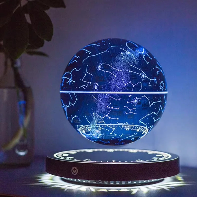 Levitating Globe Lamp – Magnetic Floating LED Earth Light
