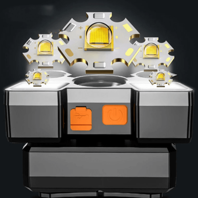 Aluminum LED Headlight - Artículos HE