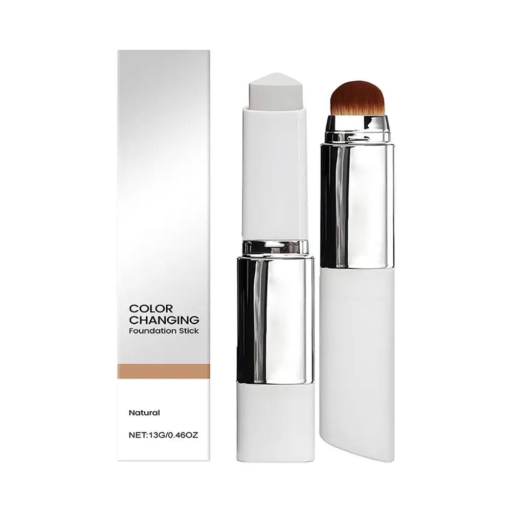 Base de Maquillaje 2 en 1 con Cambio de Color – Cobertura Total y Larga Duración - Artículos HE