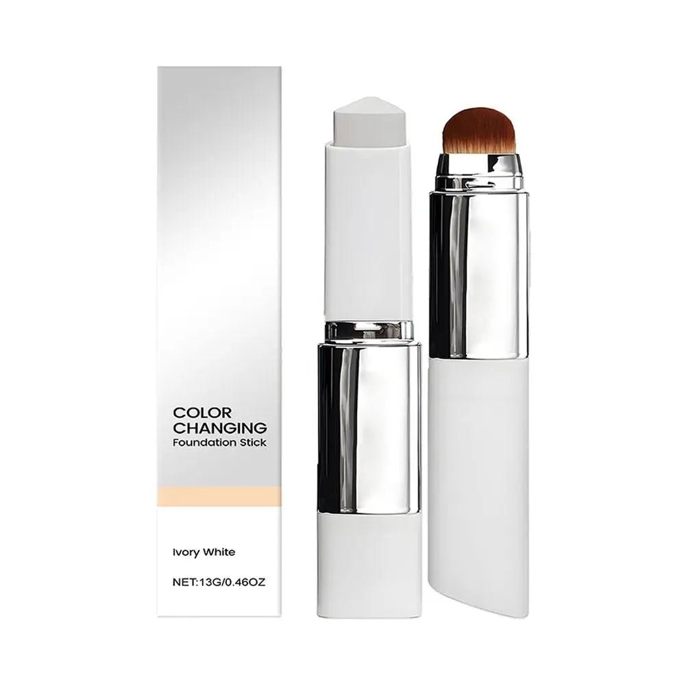 Base de Maquillaje 2 en 1 con Cambio de Color – Cobertura Total y Larga Duración - Artículos HE