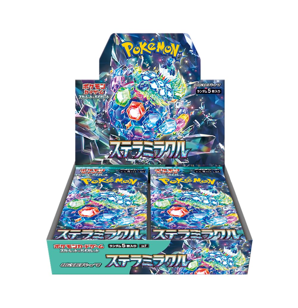 Pokemon Card Game Scarlet & Violet Expansion Pack Stellar Miracle Box - Artículos HE