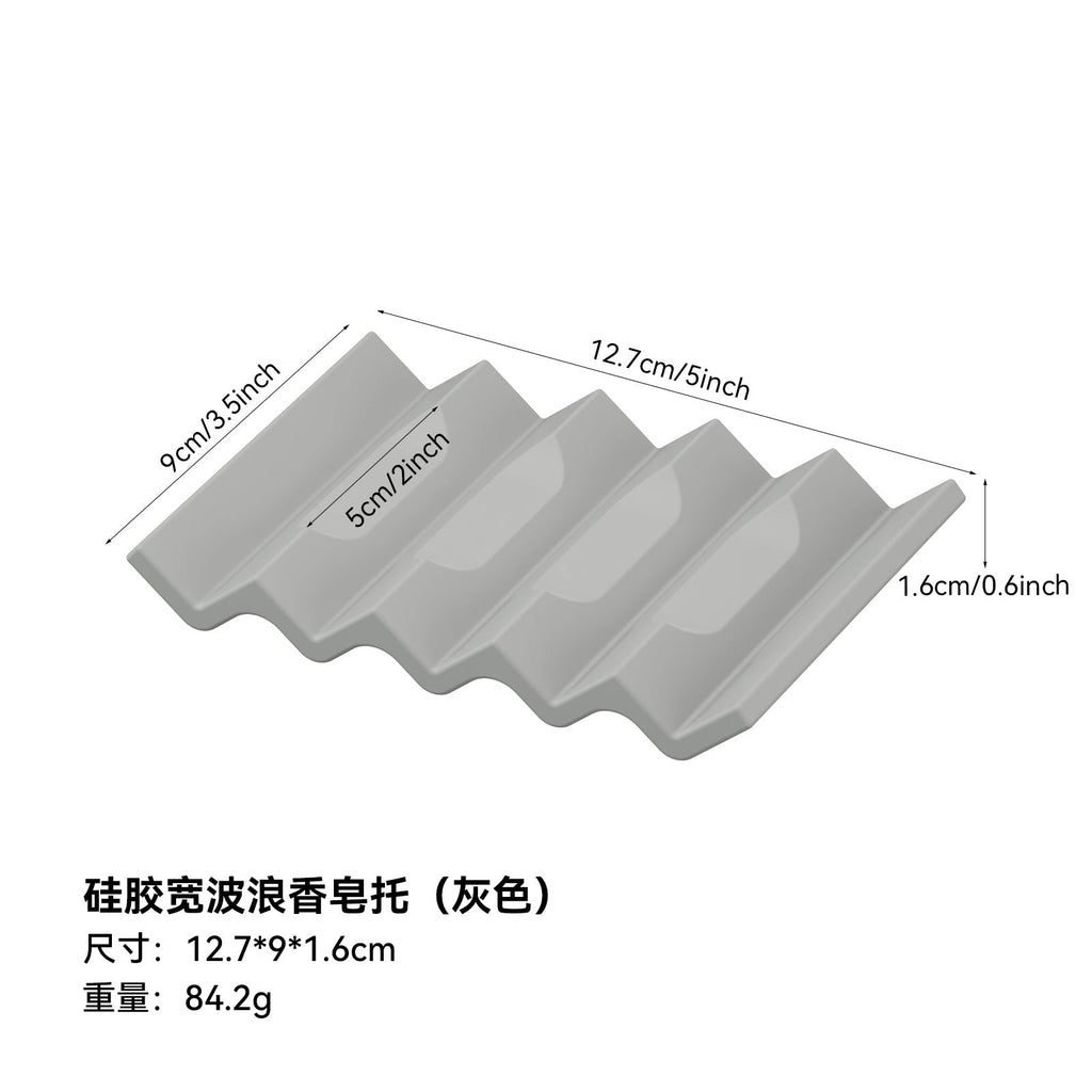 Silicone Draining Soap Dish - Artículos HE