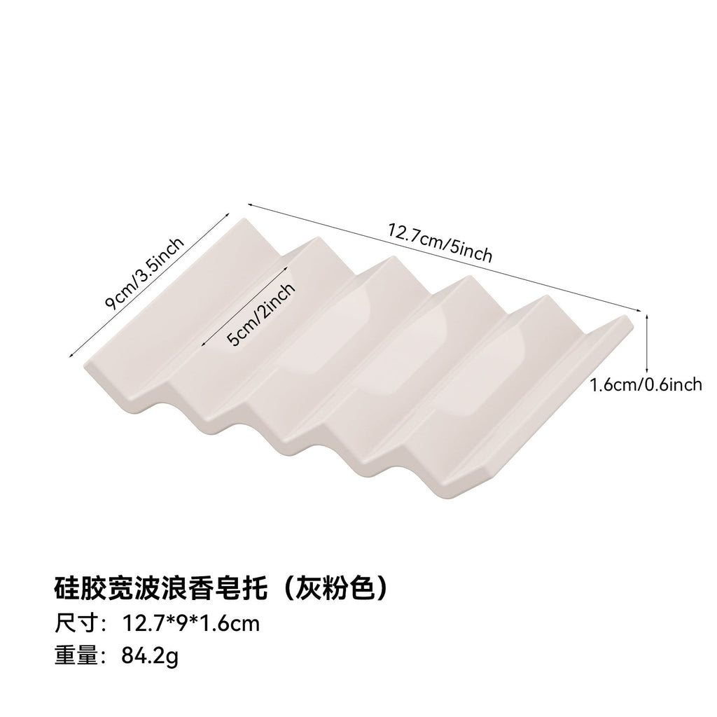 Silicone Draining Soap Dish - Artículos HE